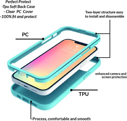 IPhone 13 Only Silicone Phone Case - Black | WBM SMART